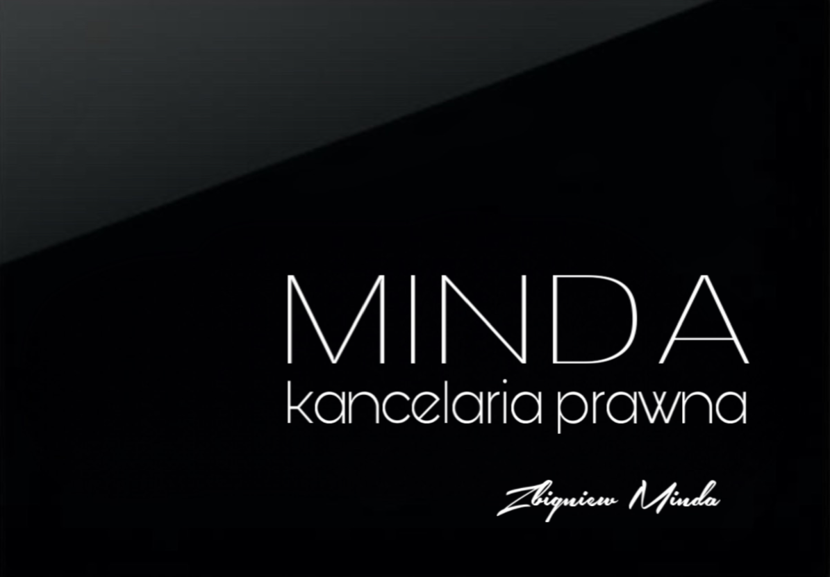 MINDA, kancelaria prawna - oryginalne logo z podpisem Zbigniewa Mindy